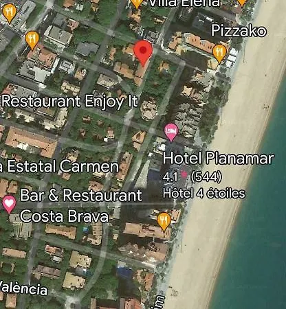 Casa Anna - Clim,2 Chambres, 50 M Plage, Terrasse 16m2, Wifi * 普拉加德阿罗