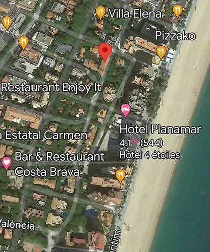 Casa Anna - Clim,2 Chambres, 50 M Plage, Terrasse 16m2, Wifi * Platja d'Aro